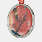 Abstracte verf binnenste simuleren metalen ornament (Links)