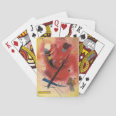 Abstracte verf binnenste simuleren speelkaarten (Achterkant)