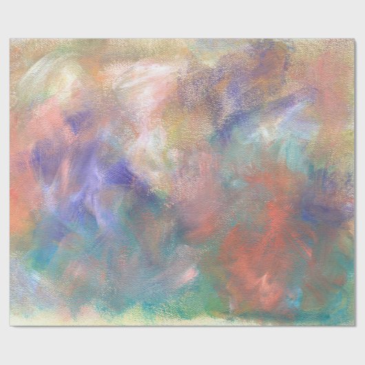 Abstracte verf cadeaupapier (Vlak)