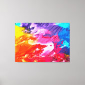 Abstracte verf canvas afdruk (Voorkant)