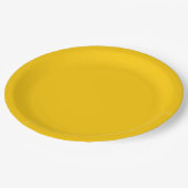 Abstracte verf goud papieren bordje (Gekanteld)