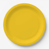 Abstracte verf goud papieren bordje (Voorkant)
