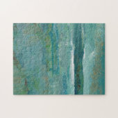 Abstracte verf in de Oostzee Legpuzzel (Horizontaal)