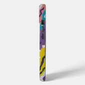 Abstracte verf in kleur en stroom Case-Mate iPhone case (Achterkant / Links)