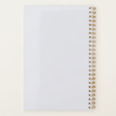 Abstracte verf Logo op maat Planner (Achterkant)