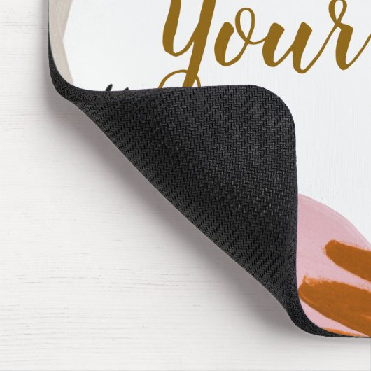 Abstracte verf muismat (Hoek)