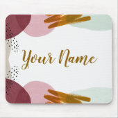 Abstracte verf muismat (Voorkant)