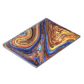 Abstracte verf notitieboek (Linkerzijde)