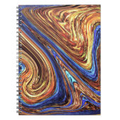 Abstracte verf notitieboek (Voorkant)