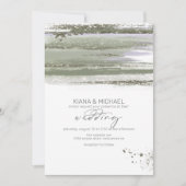 Abstracte Verf Slagen Wedding V2 ID886 (Voorkant)