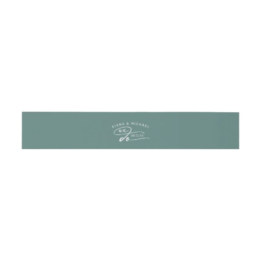 Abstracte verflijnen die we Blauwgroen D886 gebrui Uitnodigingen Wikkel (Vlak)