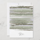 Abstracte verflijnen die we gebruiken ID886 Save The Date (Achterkant)