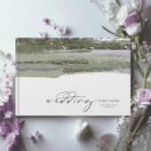 Abstracte Verflijnen Wedding ID886 Gastenboek