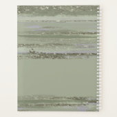 Abstracte Verflijnen Wedding ID886 Planner (Achterkant)