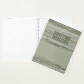 Abstracte Verflijnen Wedding ID886 Planner (Display)