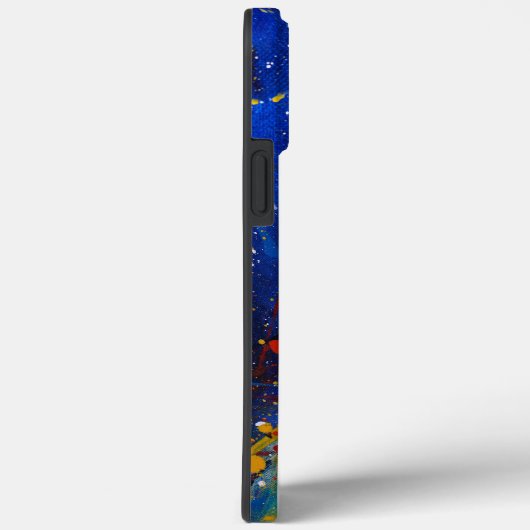 Abstracte verfplaat Case-Mate iPhone case (Achterkant / Rechts)