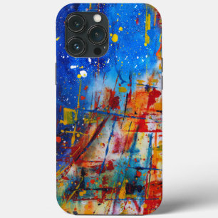 Abstracte verfplaat Case-Mate iPhone case