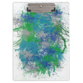 Abstracte verfplaat klembord (Voorkant)