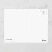 Abstracte verfplaat met roze ventilator briefkaart (Achterkant)