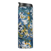 Abstracte verfspatten artistieke spatten thermosbeker (Geroteerd rechts)