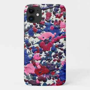 abstracte verfspatten Case-Mate iPhone case