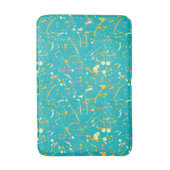 Abstracte verfsplaat badmat (Voorkant Verticaal)