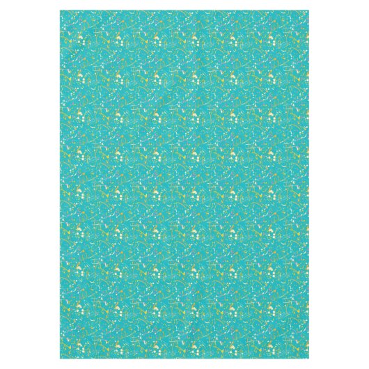 Abstracte verfsplaat tafelkleed (Voorkant)