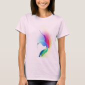 Abstracte verfsplattervlinder t-shirt (Voorkant)