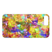 Abstracte verfstoffen met kleurrijke kleur Case-Mate iPhone case (Achterkant (Horizontaal))