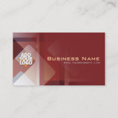 Abstracte verkoop op de markt met Logo Visitekaart Visitekaartje (Achterkant)