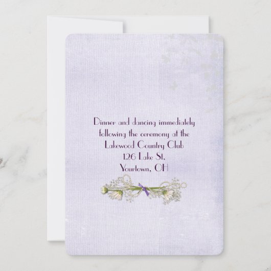 Abstracte verlenging van lebwweduwen met leboog kaart (Achterkant)