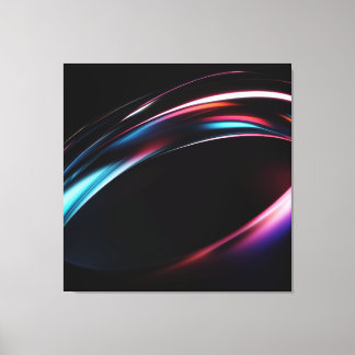 Abstracte verlichting canvas afdruk