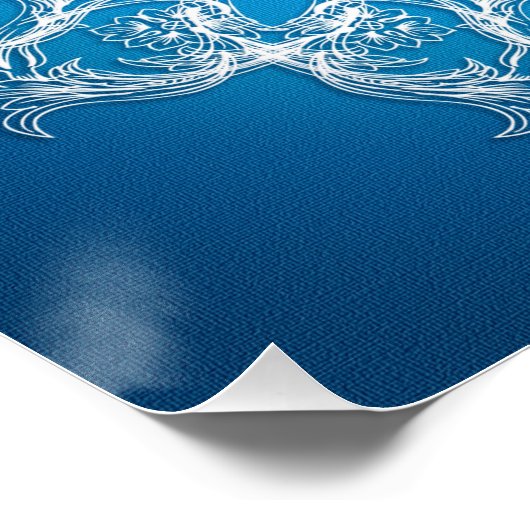 Abstracte verlooptextuur met barokstijl. perfect poster (Hoek)