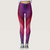 Abstracte Verlopen | Chevron Lijn Leggings (Voorkant)