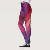 Abstracte Verlopen | Chevron Lijn Leggings (Links)