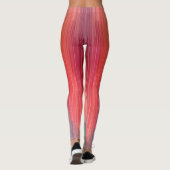 Abstracte Verlopen | Regenboog Drip Leggings (Achterkant)