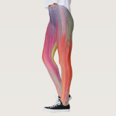 Abstracte Verlopen | Regenboog Drip Leggings (Links)