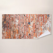 Abstracte verouderingsarchitectuur badhanddoek (Badhanddoek)