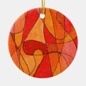 Abstracte versiering keramisch ornament (Voorkant)