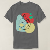 Abstracte versiering t-shirt (Design voorkant)