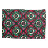 Abstracte versiering van de geometrische afdruk kussensloop (Achterkant)