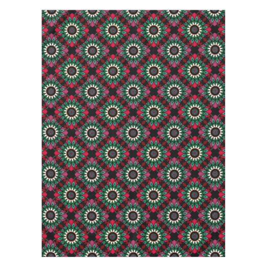 Abstracte versiering van de geometrische afdruk p tafelkleed (Voorkant)