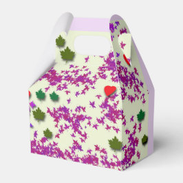 Abstracte versnellingsbak bedankdoosjes