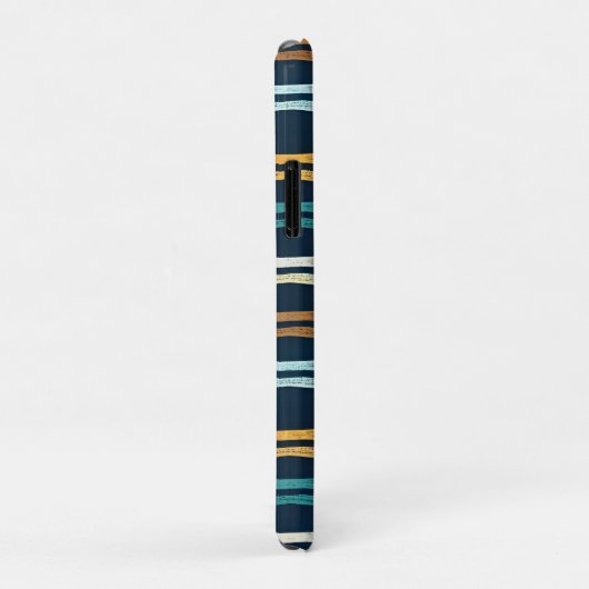Abstracte verticale lijnen patroon Case-Mate iPhone case (Achterkant/rechts)