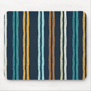 Abstracte verticale lijnen patroon muismat