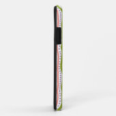 Abstracte verticale strepenpatroon Case-Mate iPhone case (Achterkant/rechts)
