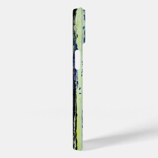 Abstracte verticale verfstreaks Case-Mate iPhone case (Achterkant / Rechts)