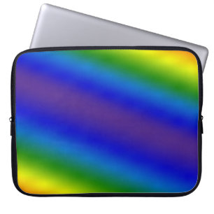 Abstracte vervaagde achtergrond van verloopnetwerk laptop sleeve
