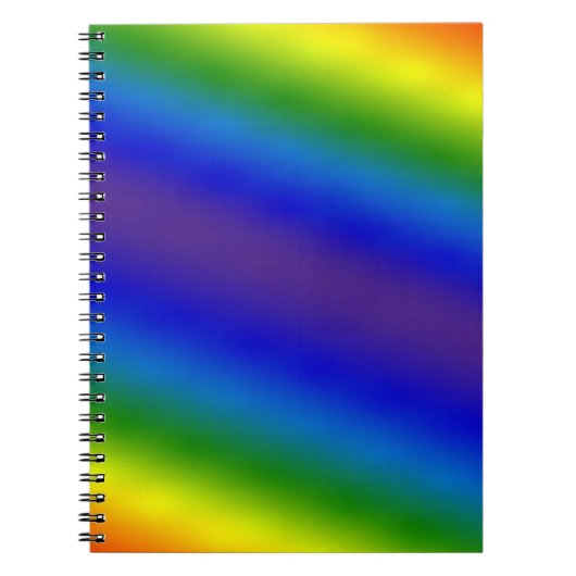 Abstracte vervaagde achtergrond van verloopnetwerk notitieboek (Voorkant)