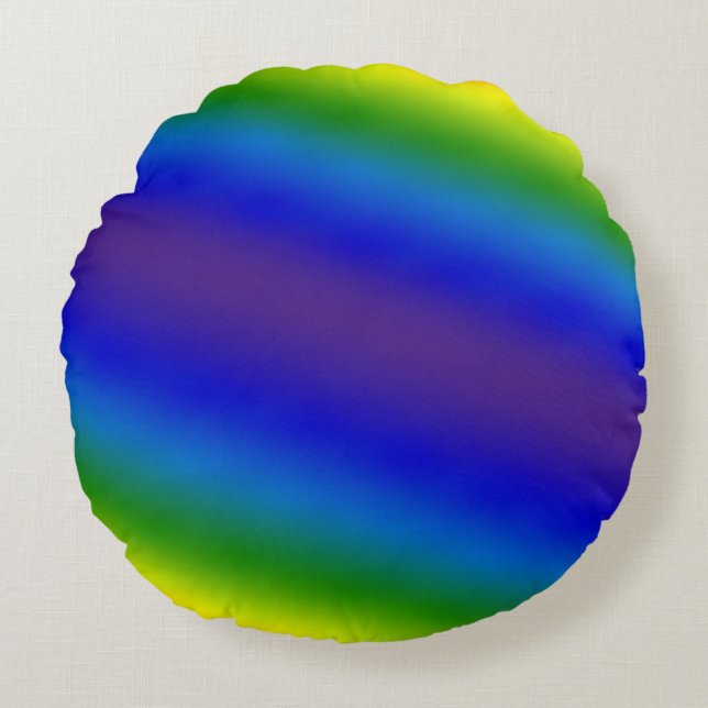 Abstracte vervaagde achtergrond van verloopnetwerk rond kussen (Voorkant)